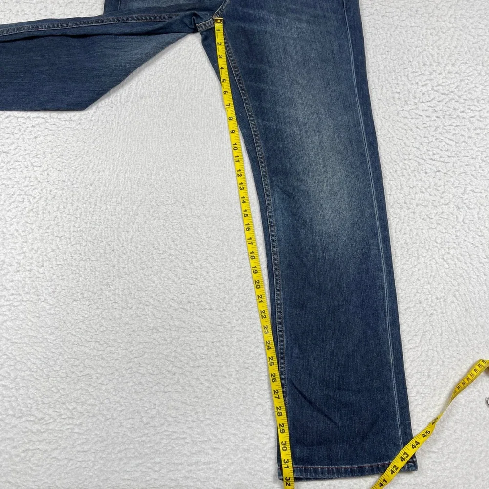 Tommy Bahama Jeans Mens 33x32 Blue Straight Leg Medium Wash Denim Casual Travel